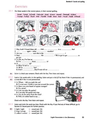 English Pronunciation in Use - Elementary