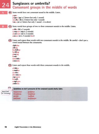 English Pronunciation in Use - Elementary