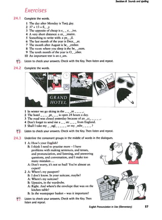 English Pronunciation in Use - Elementary