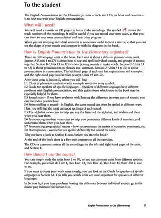 English Pronunciation in Use - Elementary