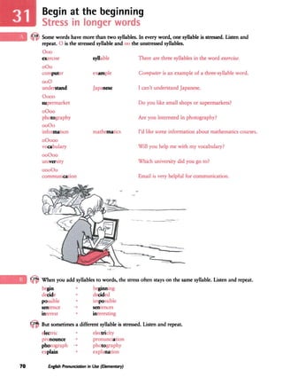 English Pronunciation in Use - Elementary