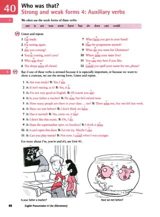 English Pronunciation in Use - Elementary