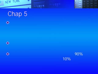 Chap 5：你對金錢的真正看法
要把一件事變成勢在必行，需要「槓桿效
應」。槓桿效應就像壓力一樣，當你發現你沒
有完成某事時會感到巨大的疼痛，等你完成了
以後卻又感到無比的樂趣，槓桿效應就產生了
單單避免疼痛還不足以對自己施壓，要讓你的
目標成為勢在必行，你同時需要疼痛和樂趣
能完成偉大目標的人，在一開始會把90%的注
意力集中在「為什麼」，只把10%集中於「如
何」，先弄清楚自己為什麼必須做這件事情
 