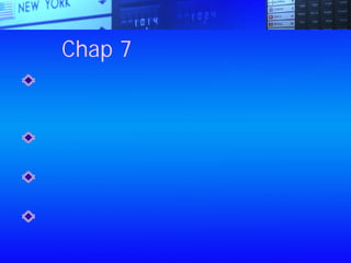 Chap 7：如何增加收入
界定出你的目標群，找出通往目標群的
通路，比如引起別人的注意，並不時在
專業雜誌上投稿等
如果你的目標對你而言太高，那你必須
先讓自己變得更好
以顧客的角度，思考你能為他們帶來什
麼好處
成為專家，找出一個還沒有專家的場
域，或自己創造一個新的
 