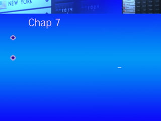 Chap 7：如何增加收入
收入高低的關鍵在於，你做的事情是否
與眾不同
讓自己變成賺錢的驢子，還是擁有一隻
賺錢的驢子，其中的差異在於 – 儲蓄
 