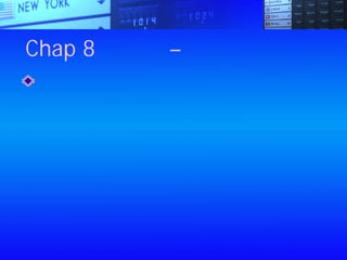 Chap 8：儲蓄 – 支付自己薪水
當一個人沒有金錢的時候，金錢會變成
生活中最重要的因素。不要讓你的小孩
過度重視金錢的價值，讓他們決定金錢
是生活中自然的因素。
 