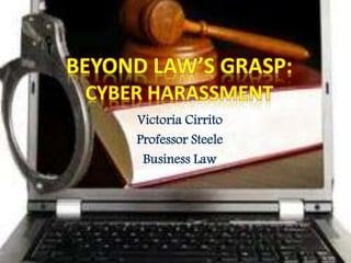 Victoria Cirrito
Professor Steele
Business Law
 