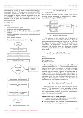 PID Controller based DC Motor Speed Control | PDF