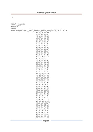 Ultimate Speech Search
Page 69
*/
#ifdef __cplusplus
extern "C" {
#endif
const unsigned char __MCC_denoise2_public_data[] = {'3', '0', '8', '1', '9',
'D', '3', '0', '0', 'D',
'0', '6', '0', '9', '2',
'A', '8', '6', '4', '8',
'8', '6', 'F', '7', '0',
'D', '0', '1', '0', '1',
'0', '1', '0', '5', '0',
'0', '0', '3', '8', '1',
'8', 'B', '0', '0', '3',
'0', '8', '1', '8', '7',
'0', '2', '8', '1', '8',
'1', '0', '0', 'C', '4',
'9', 'C', 'A', 'C', '3',
'4', 'E', 'D', '1', '3',
'A', '5', '2', '0', '6',
'5', '8', 'F', '6', 'F',
'8', 'E', '0', '1', '3',
'8', 'C', '4', '3', '1',
'5', 'B', '4', '3', '1',
'5', '2', '7', '7', 'E',
'D', '3', 'F', '7', 'D',
'A', 'E', '5', '3', '0',
'9', '9', 'D', 'B', '0',
'8', 'E', 'E', '5', '8',
'9', 'F', '8', '0', '4',
'D', '4', 'B', '9', '8',
'1', '3', '2', '6', 'A',
'5', '2', 'C', 'C', 'E',
'4', '3', '8', '2', 'E',
'9', 'F', '2', 'B', '4',
'D', '0', '8', '5', 'E',
'B', '9', '5', '0', 'C',
'7', 'A', 'B', '1', '2',
'E', 'D', 'E', '2', 'D',
'4', '1', '2', '9', '7',
'8', '2', '0', 'E', '6',
'3', '7', '7', 'A', '5',
'F', 'E', 'B', '5', '6',
'8', '9', 'D', '4', 'E',
'6', '0', '3', '2', 'F',
'6', '0', 'C', '4', '3',
 