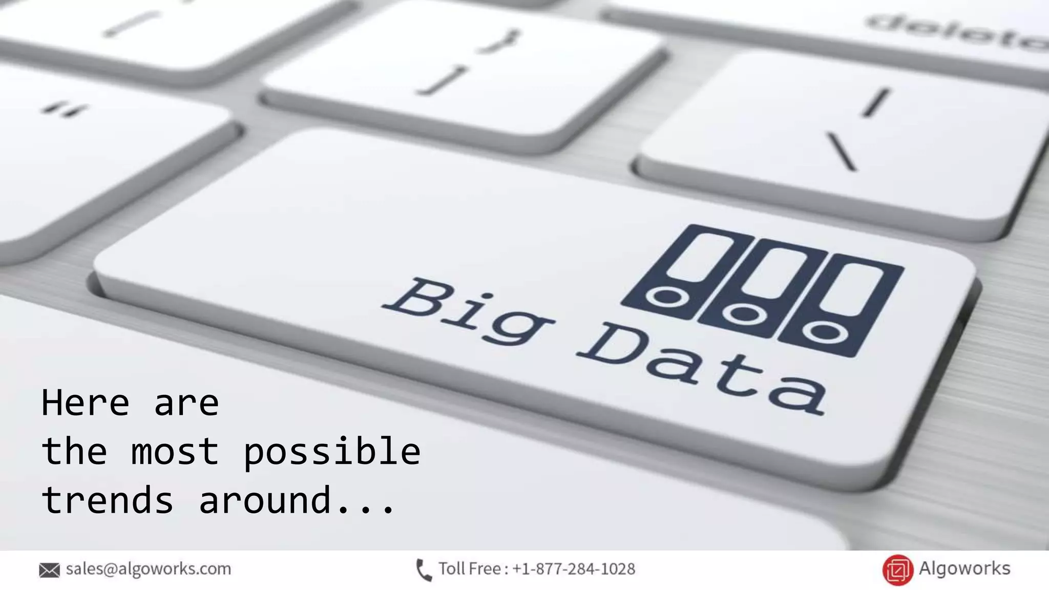 Here are
the most possible
trends around...
 