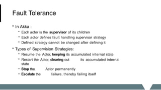 Reactive Programming using Actor Model in Akka | PPTX