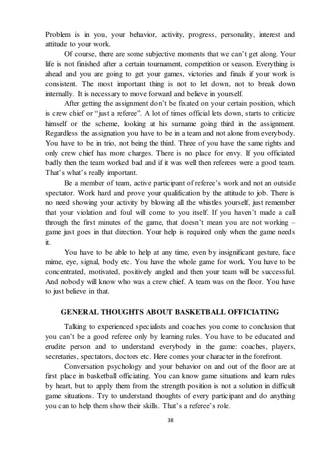 716.psychology in basketball officiating handbook for basketball refe…