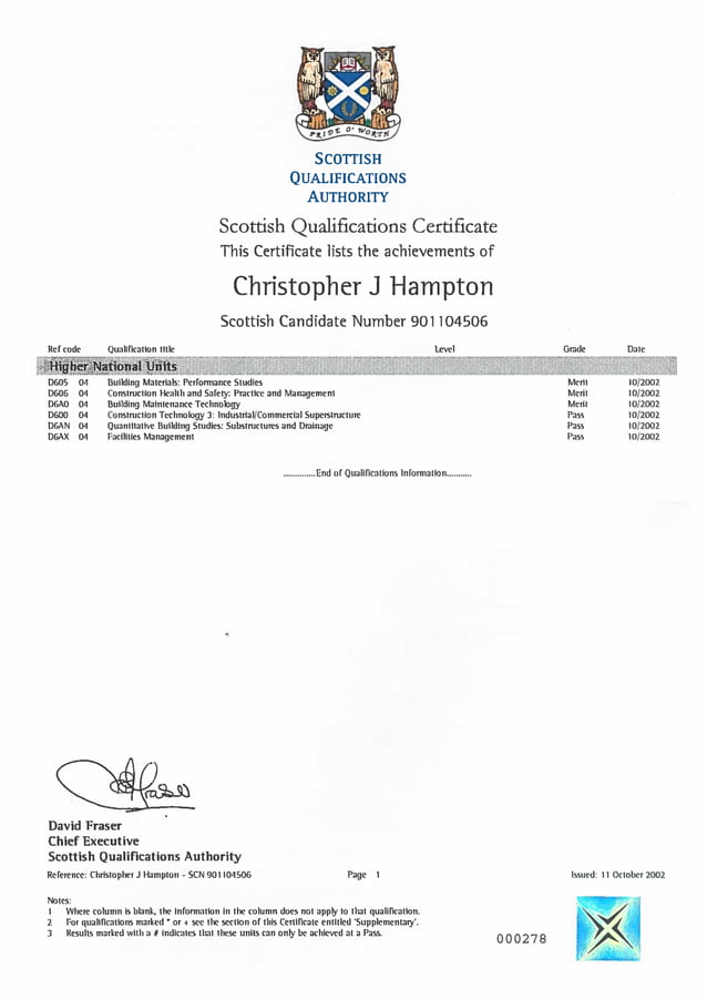 HNC Breakdown Certifcate 2 | PDF