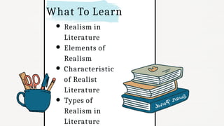 Report for my masteral presentation given the topics of Realism | PPTX