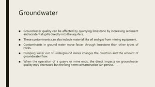 Limestone Mining | PPTX