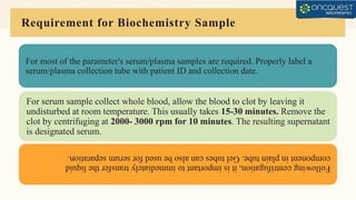 Sample Acceptance-Rejection-Criteria in lab | PPTX
