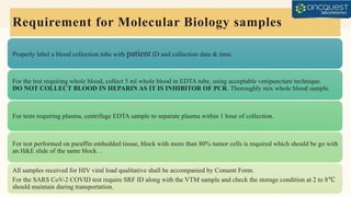 Sample Acceptance-Rejection-Criteria in lab | PPTX