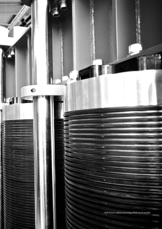 ITM Power self-pressurising PEM stack module
 