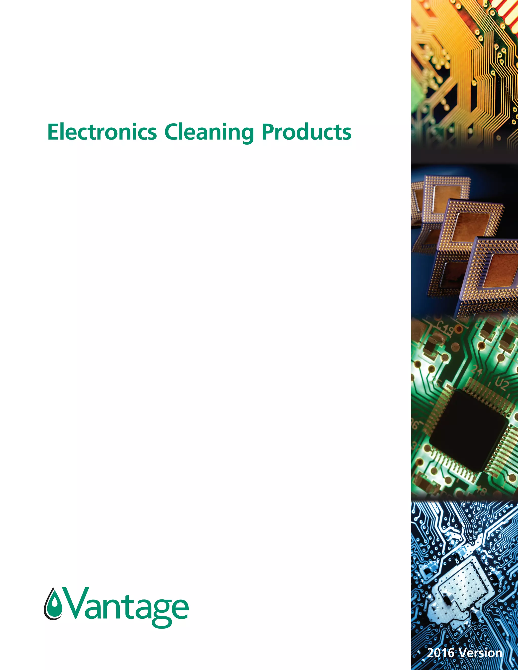 Electronic Cleaning Products Brochure 2016 | PDF