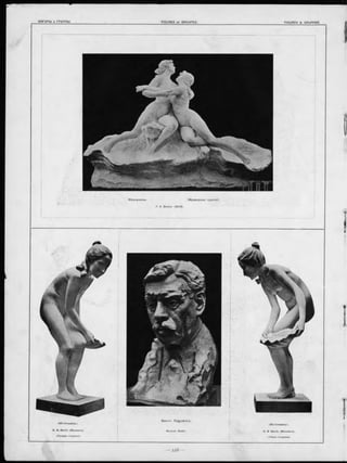 «И сточникъ».
G. B. Barth. (Мюнхенъ).
(Правая сторона).
Б ю с т ь F algu ière’a.
Исполн. Rodin.
 