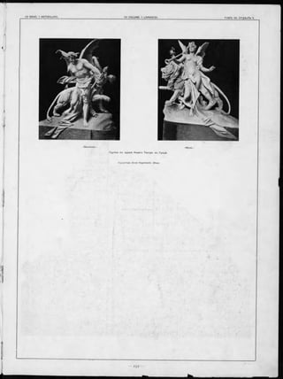 «В акхан ка*. «М уза».
Группы в ъ зданіи Н оваго Т еа т р а в ъ Грац ѣ .
Скульптор-ь Ernst Hegenbarth. (Вѣна>.
 