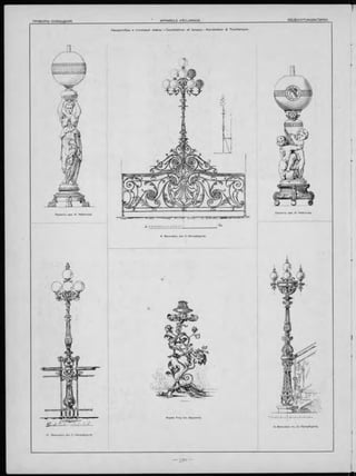 Н анделябры и столовы я лампы. — C andélabres e t lam pes.— K a nd elab er & Tischlam pen.
 
