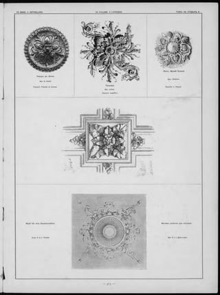 М о ти въ ро зетки для потолна.
Т е а тр ъ въ Л іонѣ.
Apx. G. André
Скульпт- Flachat et Cochet.
Тю льери.
Apx. Lefuel-
Скульпт. Leprêtre.
Л іонъ . М узей G uim et.
 