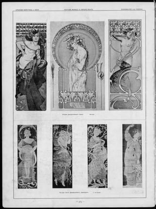 Moucha.
Q M - E &
Этю ды д екоративны х>. панно.
Ч еты ре панно ф арф оровы хъ изра зц евъ . j. de Rudder.
(«ішмяааааекшЕбі
І*М«£іГмІа1іШ
І«ж«]сшіаи
 