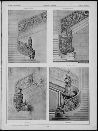 Д ворцовая лъстница. (К он курсъ G odeboeuf).
Арх. Leprince-Ringuet.
 