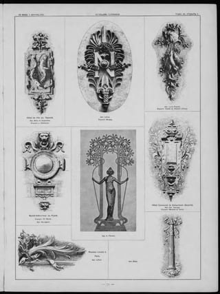 Музей-библіотека въ Руанѣ.
Скульпт. Ed Bonet.
Apx. Sauvageot.
Hôtel de ѴіІІз въ Парижѣ.
Apx. Ballu et Deperthes.
Скульпт. L. Villeminot.
Apx. Louis Rognât.
Скульпт. Vissier et Restelli (Ліонъ).
Apx. A. Förster.
Hôtel Communal de Schaerbeek (Бельгія).
Apx. Van Ysendyk.
Скульпт. Maukels & Terrai.
 