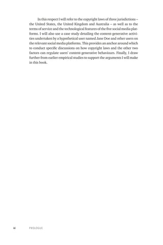 Regulating Content On Social Media Copyright Terms Of Service And ...