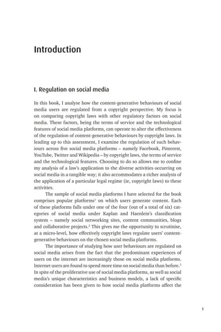 Regulating Content On Social Media Copyright Terms Of Service And ...