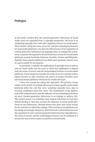 Regulating Content On Social Media Copyright Terms Of Service And ...