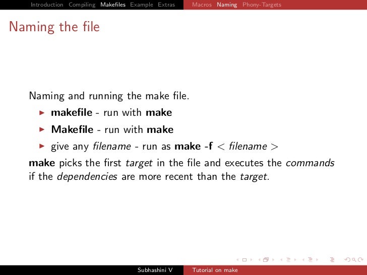 makefiles tutorial