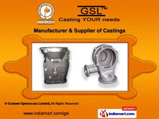 Manufacturer & Supplier of Castings
 