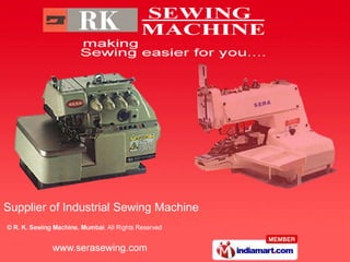 Supplier of Industrial Sewing Machine
 