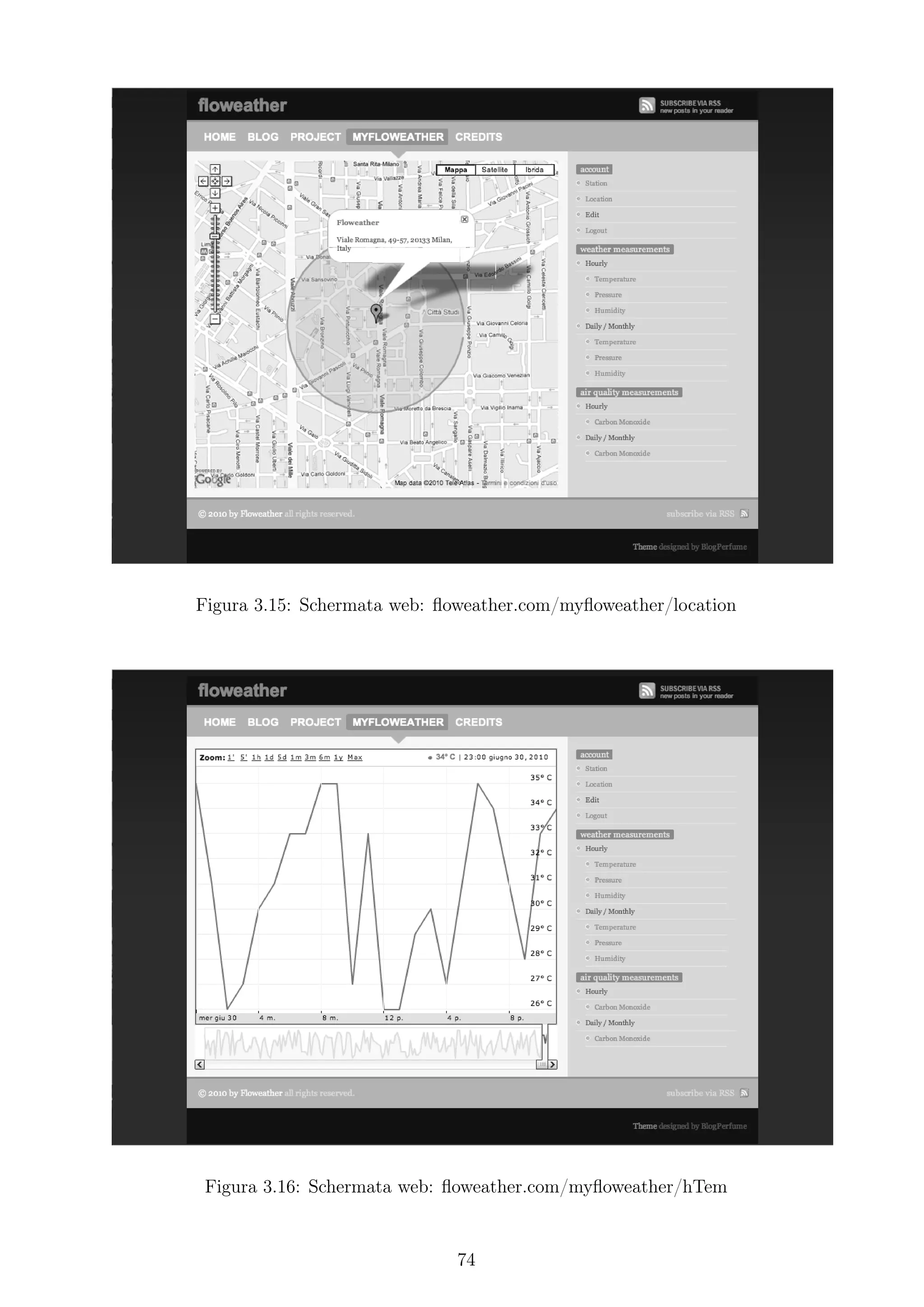 Figura 3.15: Schermata web: ﬂoweather.com/myﬂoweather/location




 Figura 3.16: Schermata web: ﬂoweather.com/myﬂoweather/hTem


                             74
 