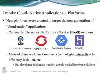Container-Based Platforms and Kubernetes | PPT