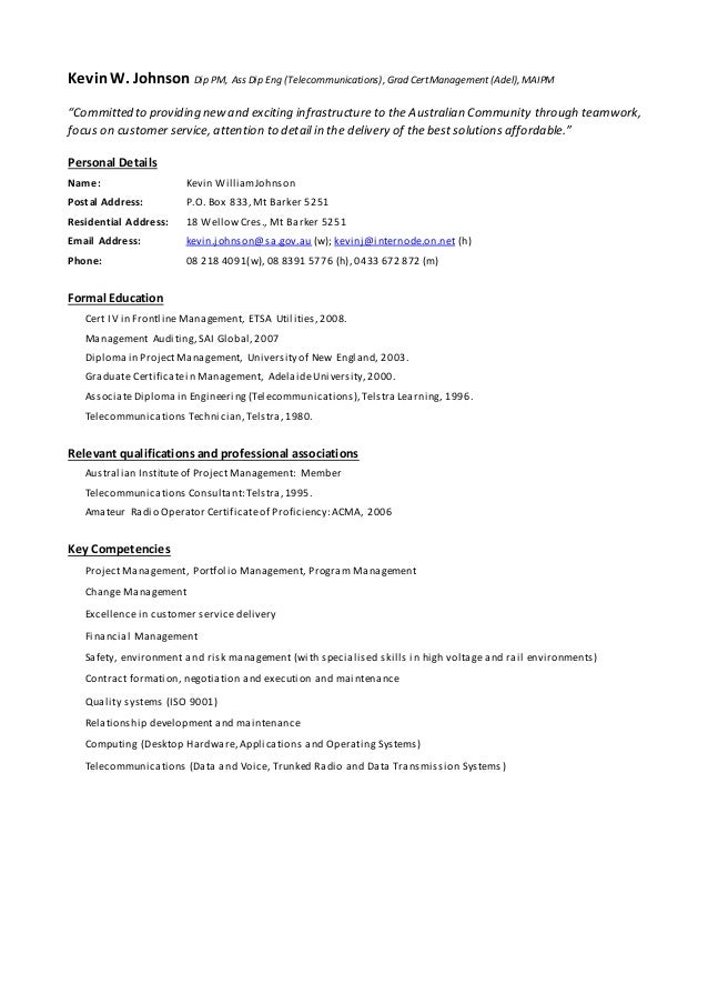 Nbn resume