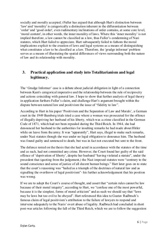 essay about law