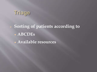 Initial Assessment and Management Trauma Patients | PPTX