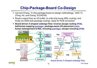 Chip Rdlrouting Physical Design Challenges in Modern Heterogeneous Integration by Yao ...