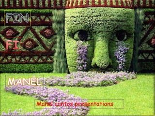 FINFIMANELManel cantos presentations