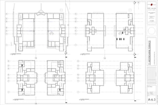 1
2
3
4
5
6
7
14
-
A-5.5
2
5 3
1
2
3
4
5
6
7
9
7
A-5.3
14
-
A-5.4
6
4
A-5.4 3
5
A-5.5
2
5 3
1
2
3
4
5
6
7
7
A-5.3
14
A-5.4
6
4
A-5.4 3
5
1
2
3
4
5
6
7
7
A-5.3
ISSUE/DESCRIPTIONDATENO.
SHEET TITLE:
DRAWN BY:
DATE:
JOB NO.:
CHKD. BY:
DWG. NO.:
REVISIONS
ARCHITECT@HENDRENASSOCIATES.COM
T 617 782 6003
F 617 782 6063
SUITE 315
ARCHITECT
GARY W. HENDREN, AIA
BOSTON, MA 02134
119 BRAINTREE STREET
ARCHITECTS + PLANNERS
9/13/201710:04:31AM
71WESTBOURNETERRACE
71WESTBOURNETER,BROOKLINE,MA
DUCT PIPING
A-6.3
06/19/17
Author
Checker
1/8" = 1'-0"
1
01-GROUND FLOOR DUCT
1/8" = 1'-0"
2
03-FIRST FLOOR DUCT
1/8" = 1'-0"
3
04-SECOND FLOOR DUCT
1/8" = 1'-0"
4
05-THIRD FLOOR DUCT
 