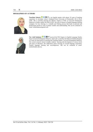 A needs analysis on challenges in English expository writing among ...