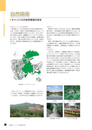HIROSHIMA UNIVERSITY Environmental Report 2009
 