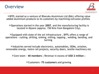 Company Overview - BFPL(1) | PPT