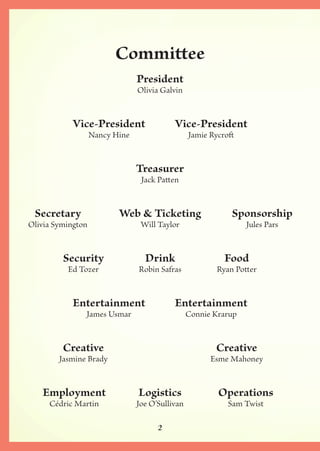 Will Rycroft Programme 1 | PDF