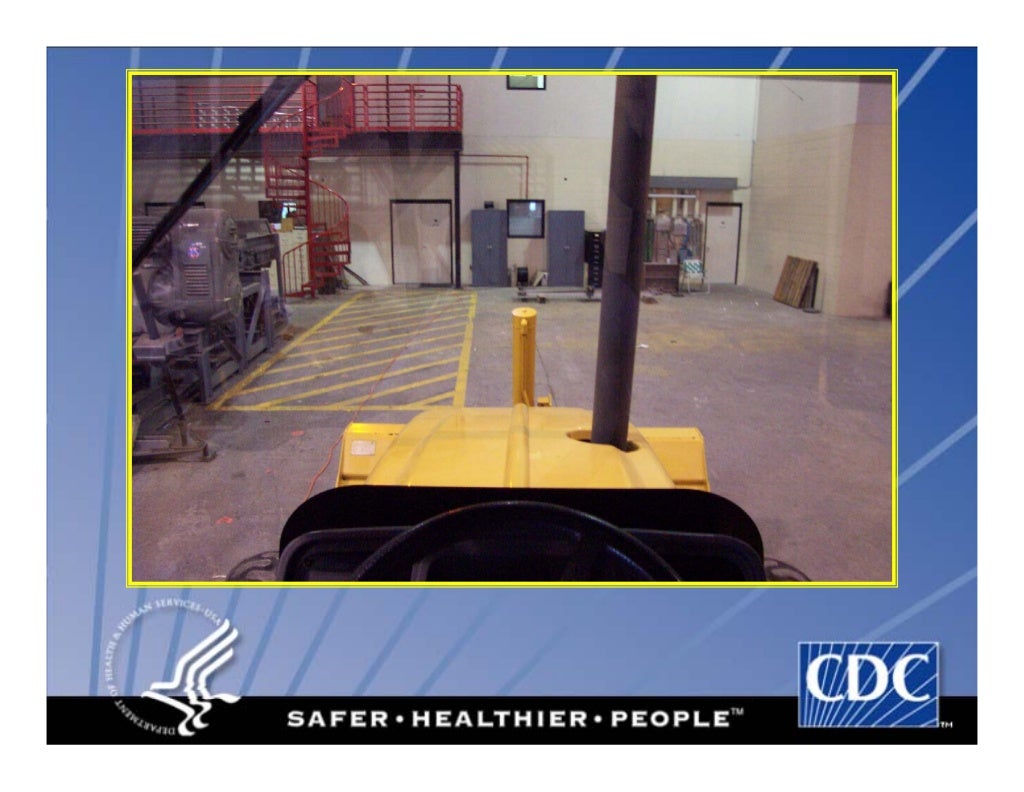 NIOSH Heavy Equipment Blind Spots and Internal Traffic Control