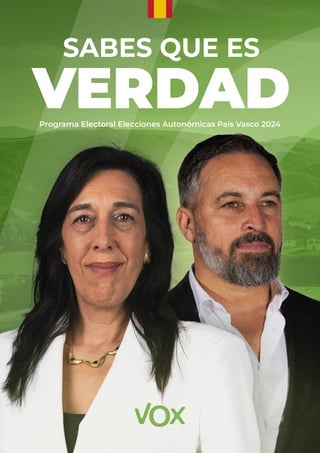 Programa Electoral Elecciones Autonómicas País Vasco 2024
 